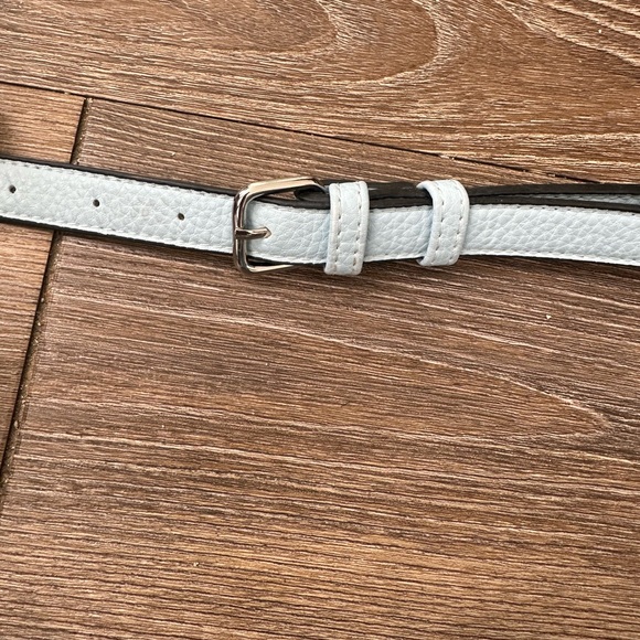 baby blue leather crossbody bag - Picture 7 of 7